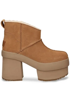 UGG CLASSIC NUEVAS ALTURAS 3" PLATAFORMA MINI BOTAS, MUJER US 10~NUEVAS - Imagen 1 de 7