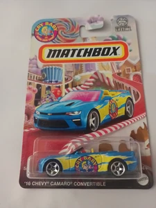 MATCHBOX-'16 CHEVY CAMARO CONVERTIBLE-SHIP ALL THE HOT WHEEL YOU BUY FOR $5.99 - Picture 1 of 1