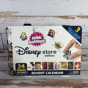 Mini Brands Disney Store Edition Advent Calendar 3 Exclusive NEW 24 Minis - Picture 1 of 2