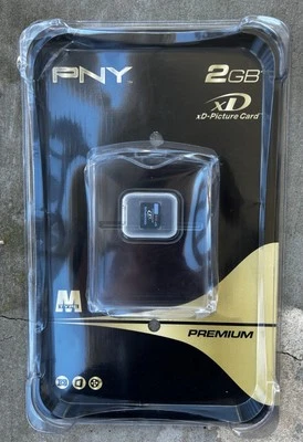 PNY 2GB xD Flash Memory Card - New Old Stock - Sealed - M Type - Image 1 of 4
