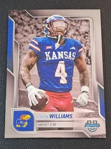 Leshon Williams 2025 Bowman Chrome University #146 Kansas Jayhawks Football Card - Picture 1 of 2