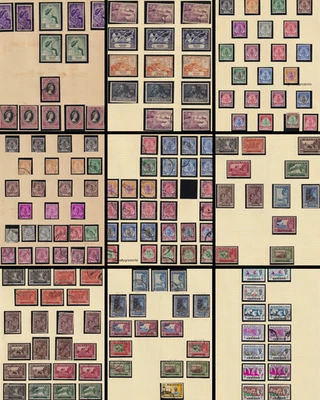 Estampillas de Malaya Perak 1948-68 como nuevas y usadas incluyendo juegos de 1950 + boda de plata, etc. Foto 1 de 4