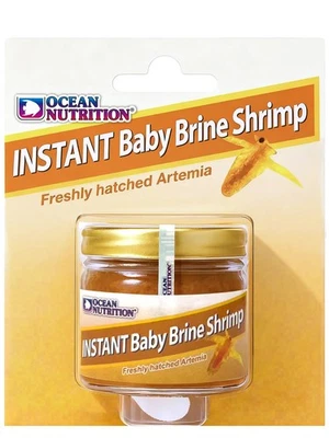 Ocean Nutrition Instant Baby Brine Shrimp Eggs 0.7oz (20g) in Saline Solution...