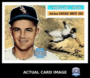 2001 Topps Archives Reserve #118 NELLIE FOX Chicago White Sox HOF NM - Bild 1 von 4