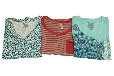 Lote de 3 Prendas para el torso Westbound Time & Tru & Active EE. UU. para mujer talla S manga corta Foto 1 de 4