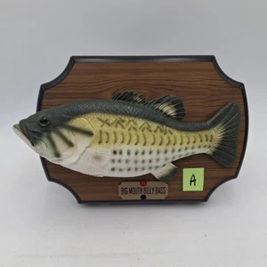 2 Pesci Vintage 1999 Big Mouth Billy Bass Canto Novità (Leggere Descrizione) X2 - Foto 1 di 24