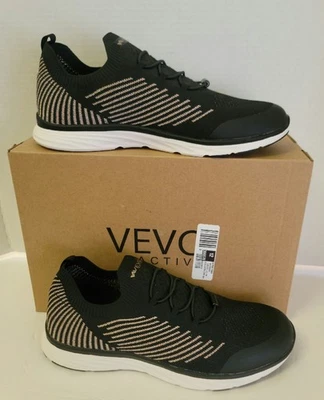 NUEVO Zapatos de ruina Vevo Active para mujer negros con rayas doradas talla 10M venta al por menor 55 $ Foto 1 de 4