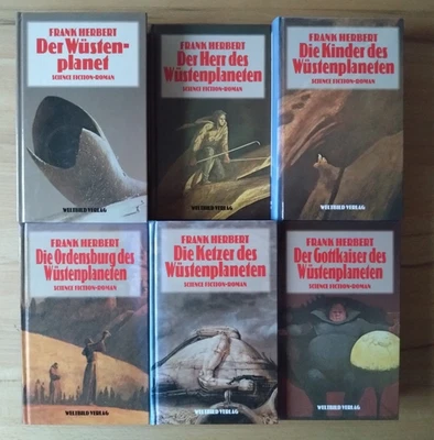 Frank Herbert: Der Wüstenplanet - Band 1-6 (Weltbild 1995) - Bild 1 von 4