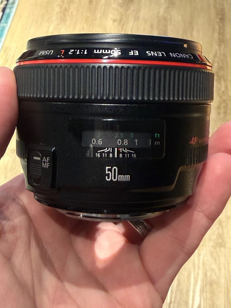 Canon EF f/1.2 Camera Lenses 50mm Focal for sale - eBay