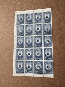 India 1963 Stamp Block +Freedom From Hunger#372 +BLK 20 +MNH +UN FAO +SCV=50 US$ - Picture 1 of 2