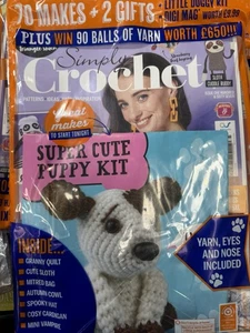 Simply Crochet Magazine #167 2025: 70 Makes: Granny quilt + Little Doggy kit - Picture 1 of 1