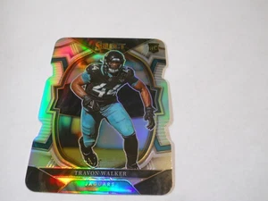 TRAVON WALKER SILVER DIE-CUT PRIZM JACKSONVILLE JAGUARS 2022 PANINI SELECT - Picture 1 of 2