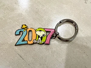 Peanuts Snoopy & Woodstock 2007 Keychain - Picture 1 of 3