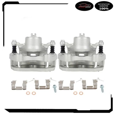 Pinças de freio dianteiro com conjunto de suporte (2) para Nissan Altima Maxima INFINITI I35 - Imagem 1 de 4