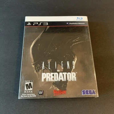 PS3 Aliens Vs. Predator Hunter Edition (Sony PlayStation 3:2010) STEELBOOK/GAME - Image 1 of 4