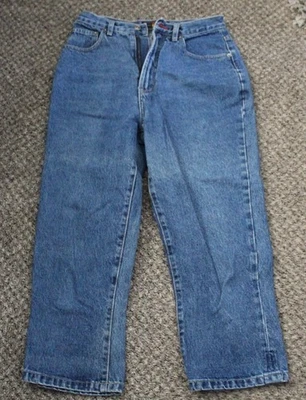 Route 66 Boys 7/8 Blue Denim Jeans Classic Fit Straight Leg Baggie - Image 1 of 4