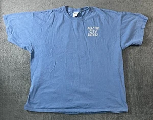 Austin City Limits "Live on Stage" T shirt Blue, Size 2XL - Picture 1 of 7