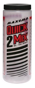 MAXIMA QUICK 2 MEZCLA ACEITE JARRA MEDIDOR CONTENEDOR CON TAPA PARA BICICLETAS MX 2 TIEMPOS - Imagen 1 de 1