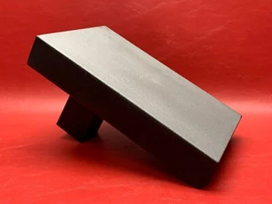 1-1/8" Hardy Shank HotCut Anvil Plate 1" Thick 6" x 4" A36 Steel Vise - Picture 1 of 8