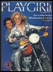 1977 PLAYGIRL September DYAN CANNON Interview MAGAZINE Complete w/ CENTERFOLD - Picture 1 of 1