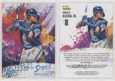 2020 Panini Diamond Kings Gallery of Stars Holo Blue /99 Ronald Acuna Jr #GOS-8