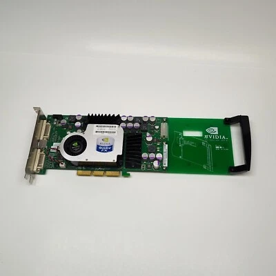 NVIDIA Quadro FX FX2000 AGP 8x Video Graphics Card 128MB 326797-001 Used HP OEM - Image 1 of 4