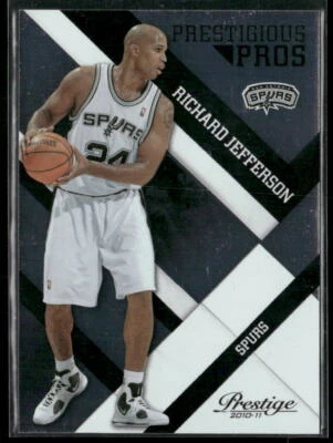 2010-11 Panini Prestige #42 Richard Jefferson #42 Prestigious Pros /25 - Image 1 of 2