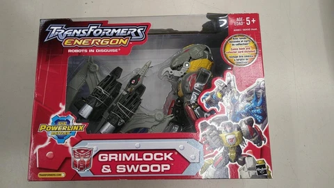 GRIMLOCK SWOOP TRANSFORMERS ENERGON HASBRO Cover