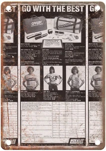 Letrero de metal Old School BMX 1982 MORALES reproducción anuncio revista vintage B1218 - Imagen 1 de 1