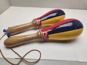 RM Percusion Maracas Full Size Leather - Picture 1 of 3