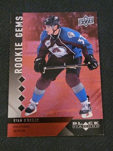 2009-10 BLACK DIAMOND RUBY RED RYAN O'REILLY #213 #'ed 97/100 QUAD ROOKIE GEMS