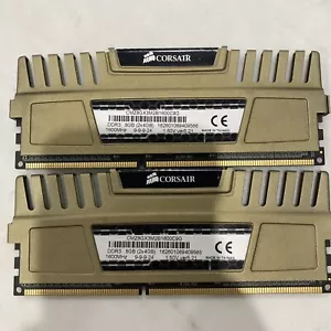 Corsair Vengeance 8GB (2x4GB) DDR3 1600MHz CMZ8GX3M2B1600C9G RAM Memory - Picture 1 of 2