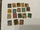 France 1877-1900- Pax &amp; Mercur set- Type 2- (18) used Stamps