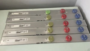 IKEA Magnetic Memo Bar Metal Strips Wall Mount Magnets 900.757.03 - New Lot Of 5 - Picture 1 of 2