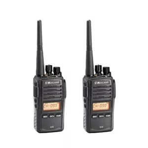 Midland G18 Pro Walkie Talkie Pair + Charger And 1600mAh Battery IP67 Resistant - Picture 1 of 3