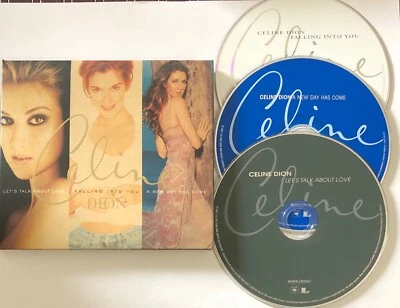 Celine Dion - Let's Talk About Love/Falling Into You/A New Day Has Come (3 компакт-диска) - Изображение 1 из 3