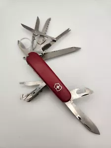 Victorinox Swiss Army Knife Swiss Champion Plus Red 91mm w/20 Tools Retired - Picture 1 of 11