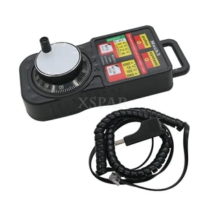 CNC MACH3 Volantino Wireless 4 Assi Regolatore Manuale Maniglia USB Generatore di Impulsi - Foto 1 di 10