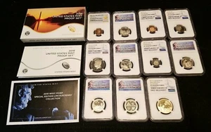 2019 S 11 coin proof set NGC Certified ▪ complete set ~ first release ~ lot C - Picture 1 of 5