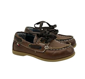 Chaussures à enfiler bateau Tommy Hilfiger tout-petit garçon marron Douglas taille 6 - Photo 1/6