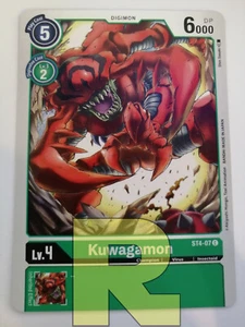 2x Kuwagamon ® ST4-07 C ® Comune ® Digimon Giga Green ® Inglese  - Picture 1 of 1