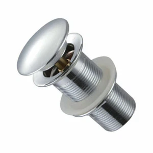 1x Push Open Pop up Ablaufgarnitur Abfluss Ablaufventil Bouncing Excenter 8cm - Bild 1 von 3