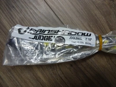 Rod Building Wrapping Rainshadow Judge 1 pieza en blanco COLOR ESPECIAL JDGLB80L 15-30# Foto 1 de 2