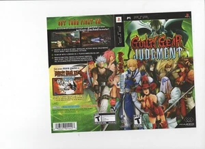 Guilty Gear Judgement PSP NUR ARTWORK Original - Bild 1 von 1