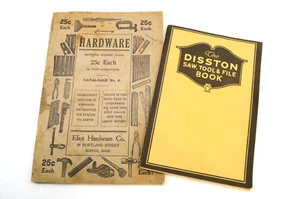 Vintage Disston 1929 Original Catalog w/ Inserts and Bonus 25 Cent Catalog - Picture 1 of 6