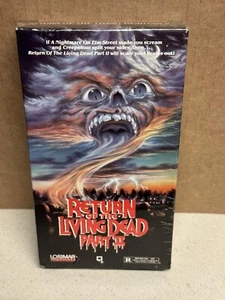 RETURN OF THE LIVING DEAD 2 PART II VHS 1987 Lorimar Cult Horror Sealed New - Picture 1 of 10