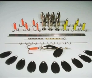  Spinnerbait making Kit. Makes 10 spinners  - Picture 1 of 3