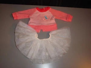 American Girl Mix and Match Kitty Sweater Pink Tulle Tutu Skirt Clothes Lot - Picture 1 of 7