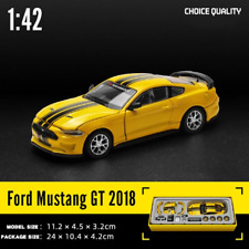 CCA 1/42 2018 Ford Mustang GT Alloy Model Car Diecast Metal Assembly Modificatio