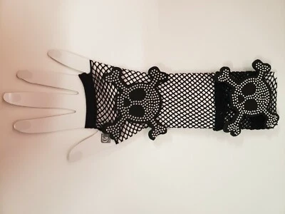 Mangas de malla de calavera Foto 1 de 2